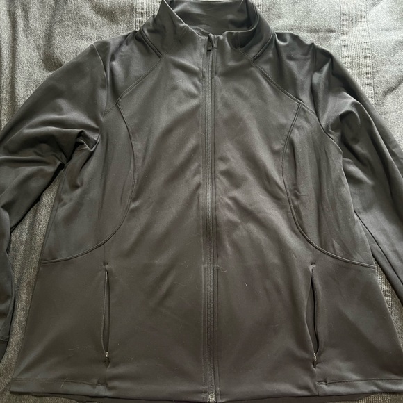 All in Motion Black Zip Up - Picture 1 of 5